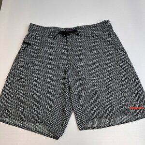 Patagonia Swim Trunk Men 34 Wayfarer Board Side Pocket Surf Beach Pool Hype Core
